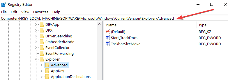 Windows Explorer erweiterter Registrierungseditor