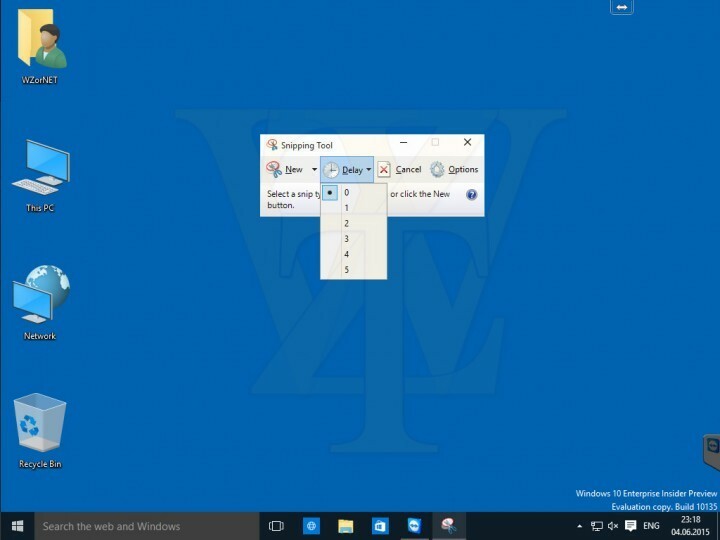 Lo strumento di cattura di Windows viene aggiornato in Windows 10