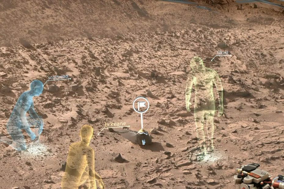 Η ομάδα της NASA και της Microsoft εγκαινιάζουν την έκθεση Mars HoloLens