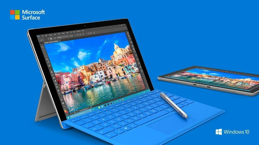 Laiteohjelmistopäivitys Surface Pro 4: lle, Surface Book tuo korjauksen välkkyvälle näytölle