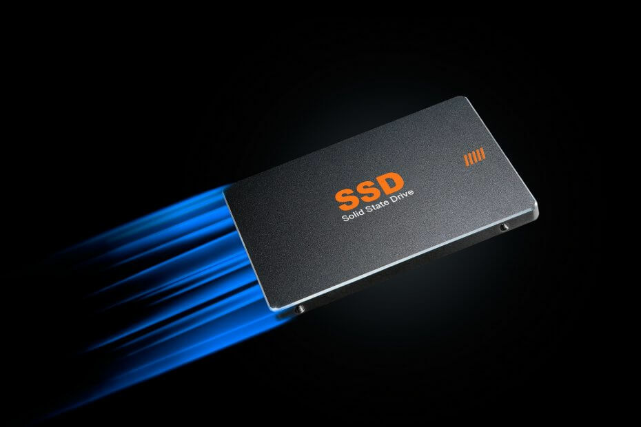 خطأ في إدارة ذاكرة SSD