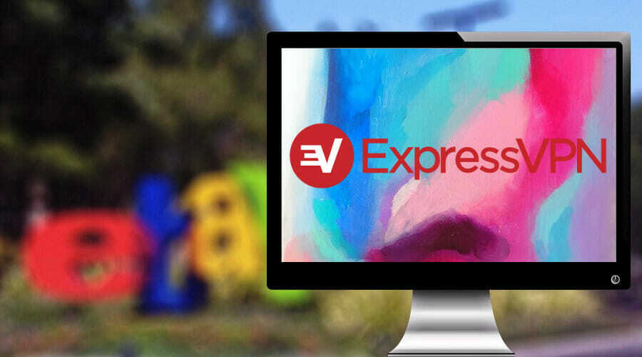 eBay jaoks kasutage ExpressVPN-i