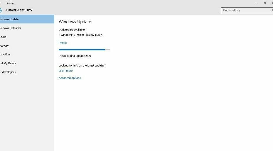 Muchos problemas de Windows 10 Build 14267 están siendo reportados por los usuarios