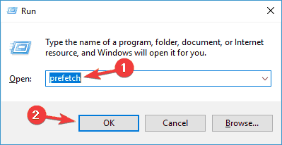 अस्थायी इंटरनेट फ़ाइलें नहीं हटा सकते Windows 10