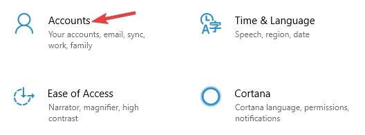 tilit Cortana ei toimi päivityksen jälkeen