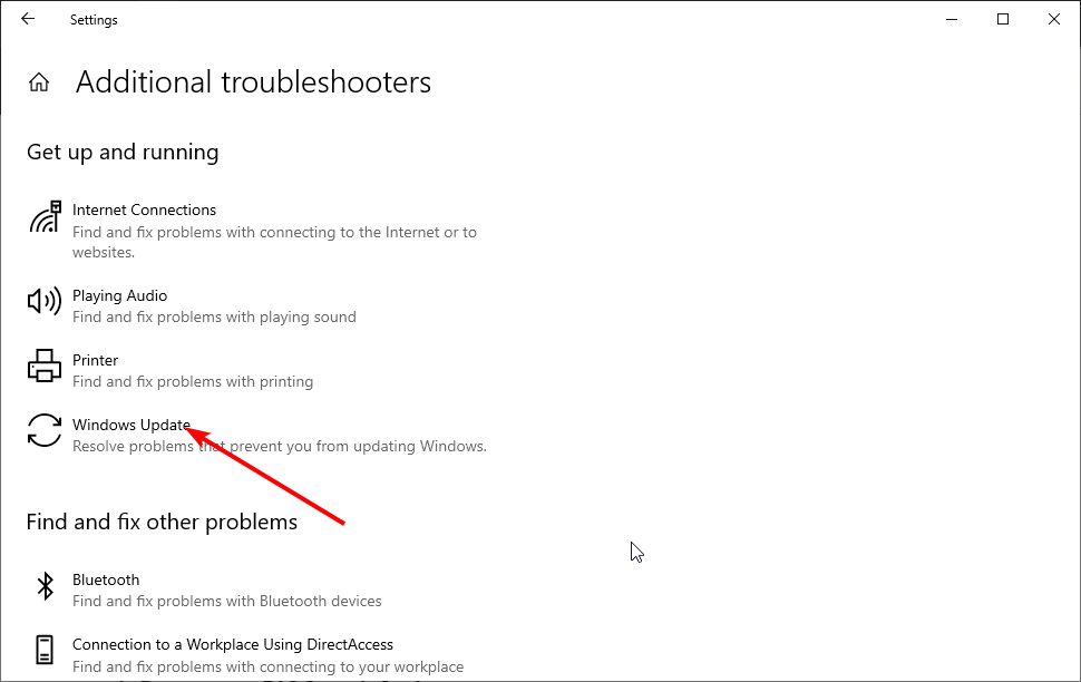 Laptop Windows Update nu este spegne