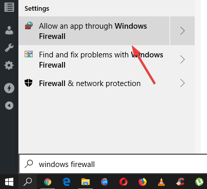 Permitir um aplicativo pelo Firewall do Windows - Por que meu computador não encontra meu Cricut
