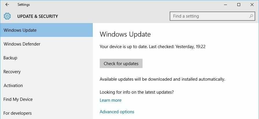 Correggi l'icona della batteria mancante in Windows 10