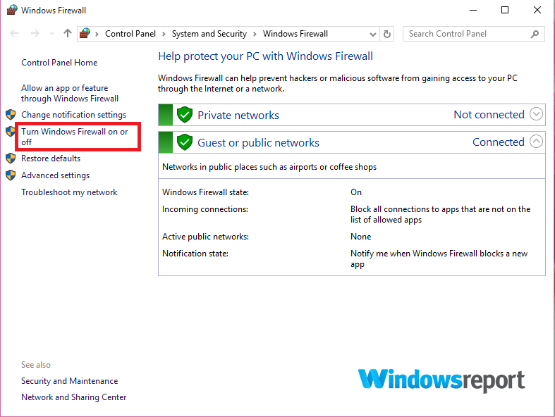 Windows 10 Store non può connettersi a Internet