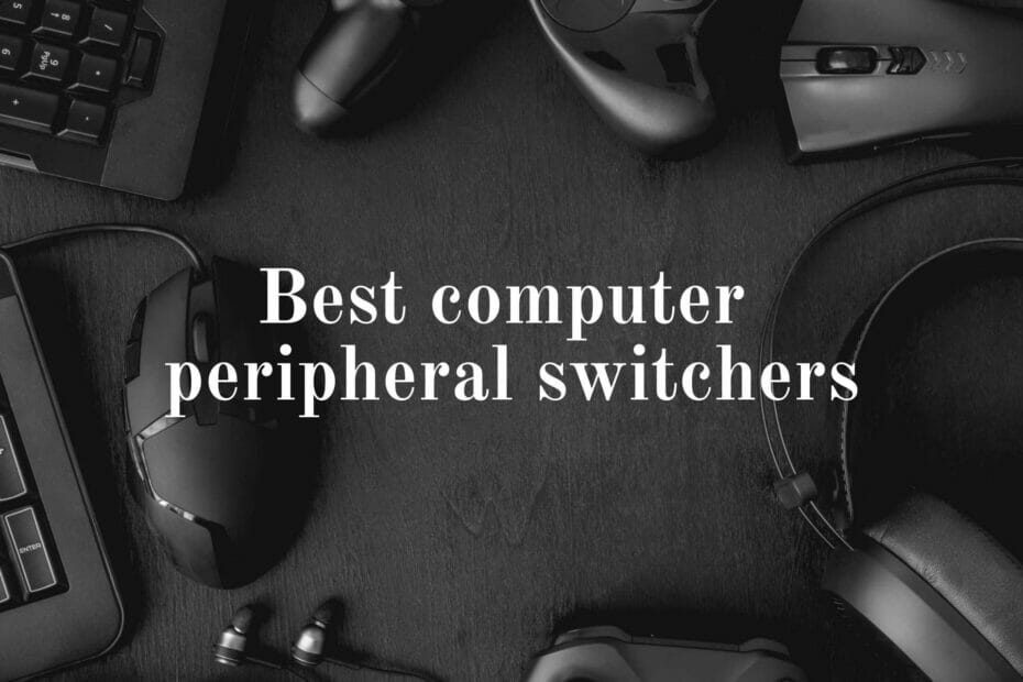 Beste computerrandapparatuur-switchers