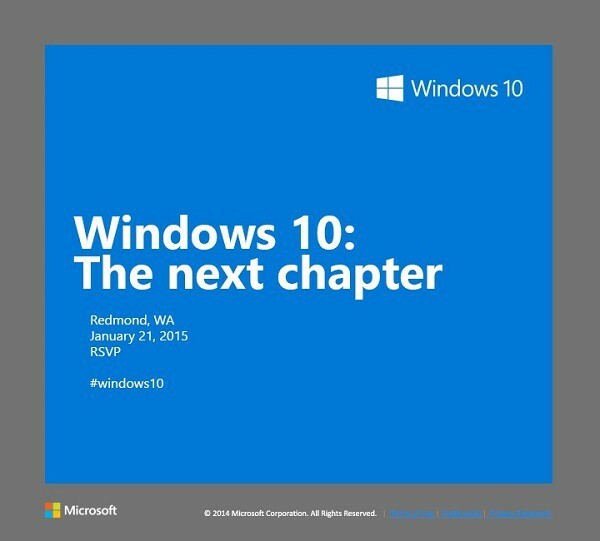 Microsoft discuterà di Windows 10 su tablet e telefoni la prossima settimana in occasione di un evento speciale