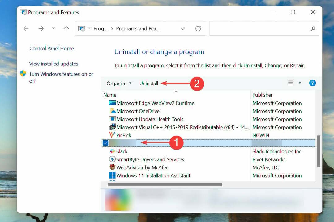 Disinstalla per reinstallare il driver audio in Windows 11