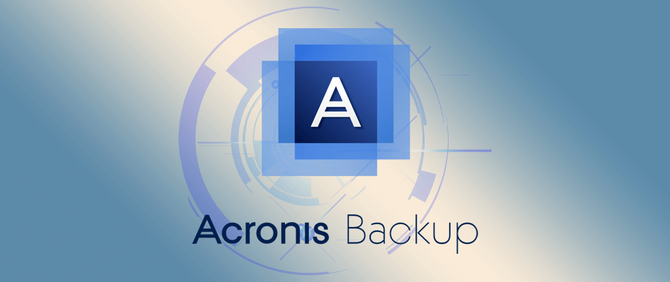 Acronis Cyber ​​Backup 즐기기