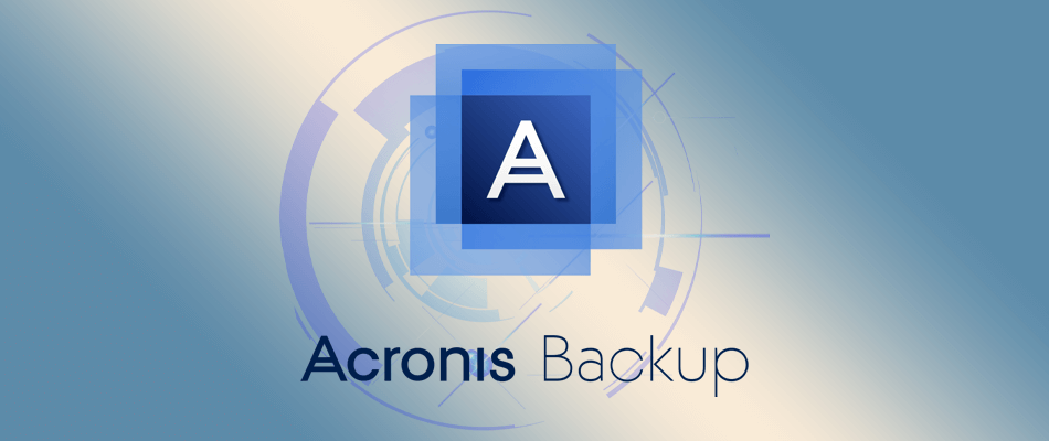 geniet van Acronis Cyber ​​Backup