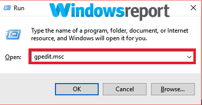 gpedit.msc Windows har altid brug for at opdatere