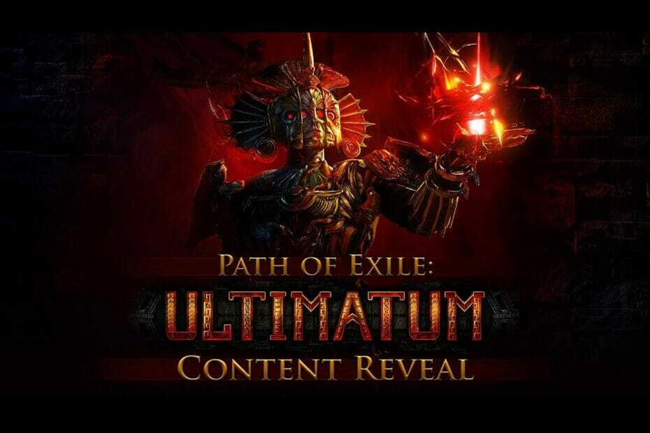 Path of Exile: Ultimatum ทำให้อุปกรณ์มีความเสี่ยงมากขึ้น