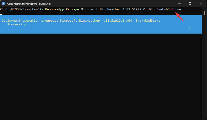 احصل على AppxPackage | Remove-AppxPackage Powershell Windows 11 يزيل التطبيقات