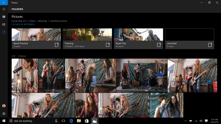 מבנה חדש של Windows 10 Mobile מחזיר את רכזת Insider, אפליקציית תמונות חדשה ותיקונים נקודה חמה ניידת