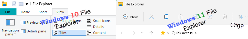 როგორ აღვადგინოთ ძველი Windows 10 Explorer Windows 11 -ში