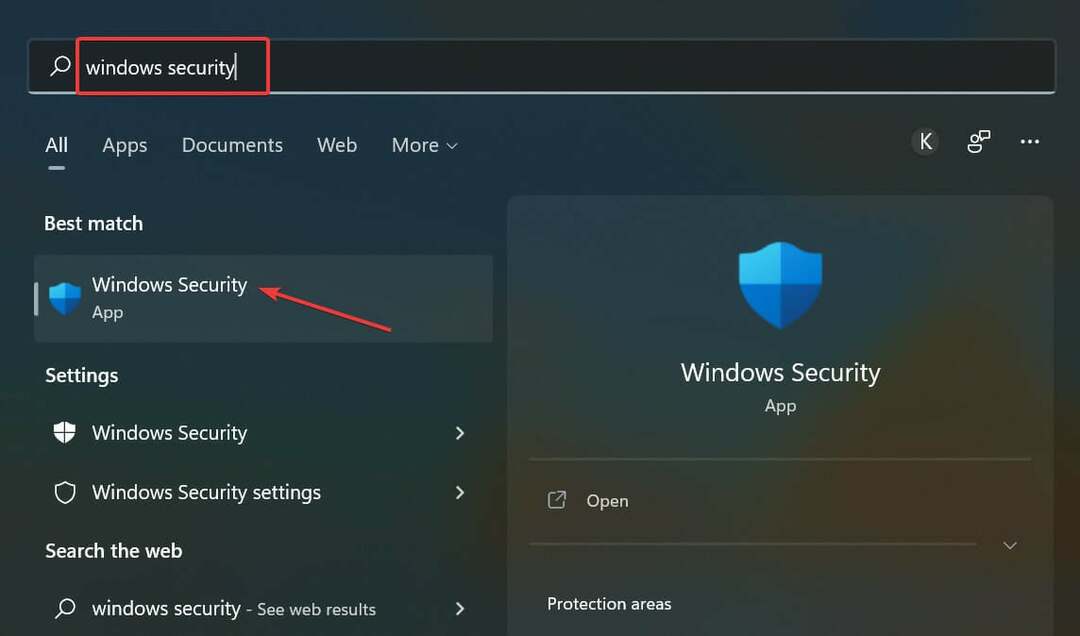 Seguridad de Windows para reparar la tarjeta SD no reconocida en Windows 11