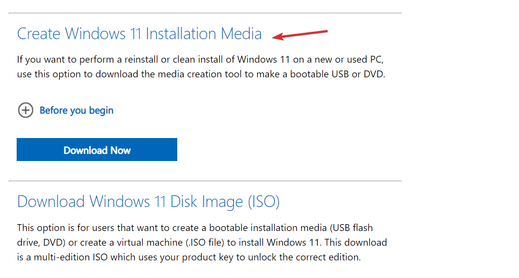 Install-media Windows 11 запитує ключ відновлення бітлокера