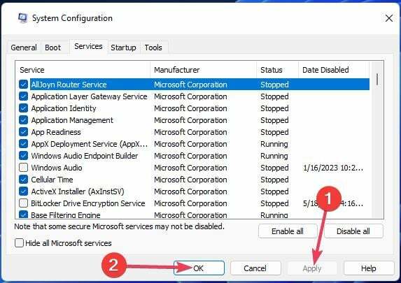 Опцията Прилагане, копиране и поставяне на Windows 11 не работи
