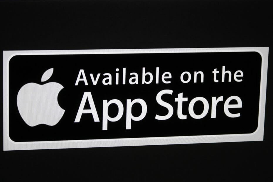 Šio elemento „App Store“ klaida laikinai nepasiekiama