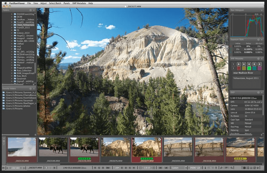 FastRawViewer найкраще програмне забезпечення для відбору фотографій