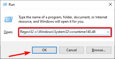 regsvr Accelerometerst.exe uygulama hatası Windows 10