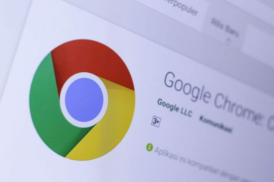Profiilivalija lubamine Google Chrome'is