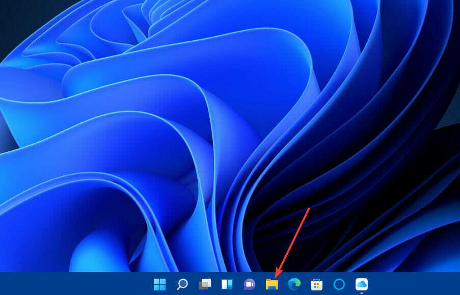 Tlačidlo Prieskumník Windows 11 icloud