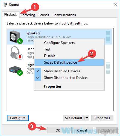 Er is geen audio-uitvoerapparaat geïnstalleerd Windows 10 Dell