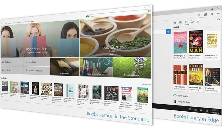 A Microsoft traz a loja de e-books nativos para o Windows 10 Creators Update