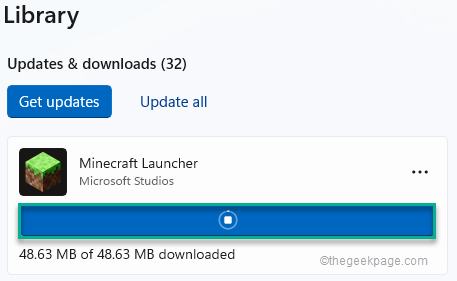 Minecraft Launcher อัปเดต Min
