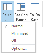 Бутон на панела за папки изглед как да поддържате разширен панела на папките