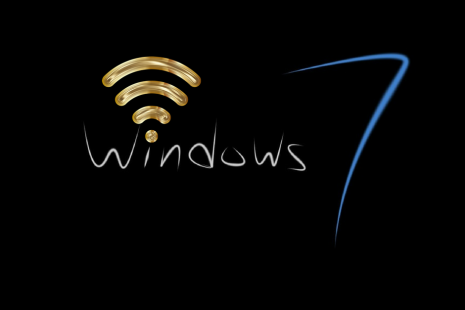 wifi ограничен достъп до windows 7