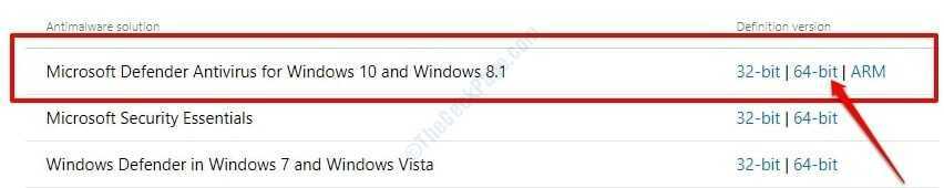 Ako ručne aktualizovať program Windows Defender offline