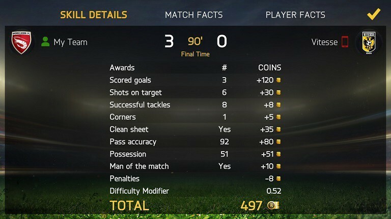 FIFA 15 Ultimate Team Fenster
