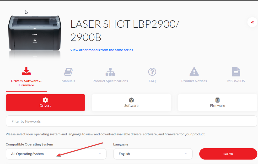 Laser Shot LBP2900 -canon lbp2900b upravljački program za Windows 11