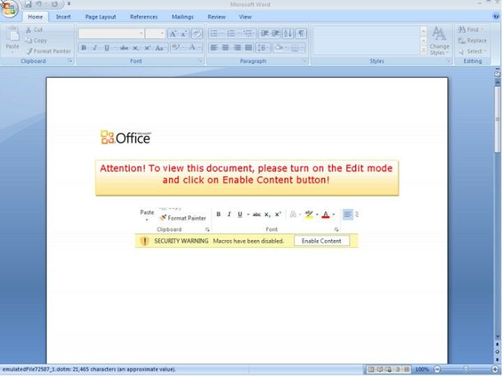Office 365 ransomware sprider sig med hjälp av Outlook