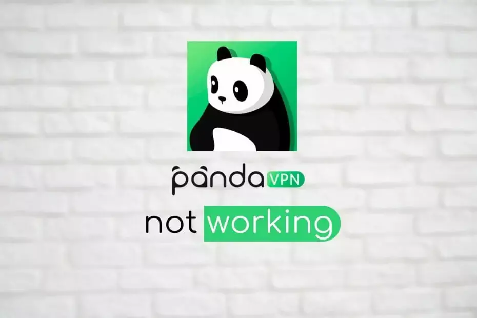 PandaVPN ne fonctionne pas
