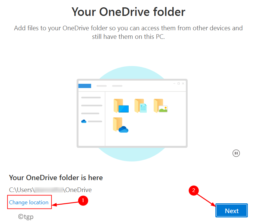Onedrive Skift mappeplacering Min
