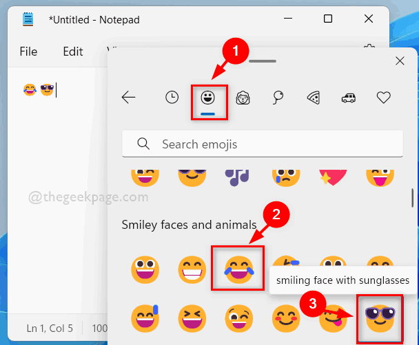 Ako používať a pridávať emotikony do dokumentov v systéme Windows 11