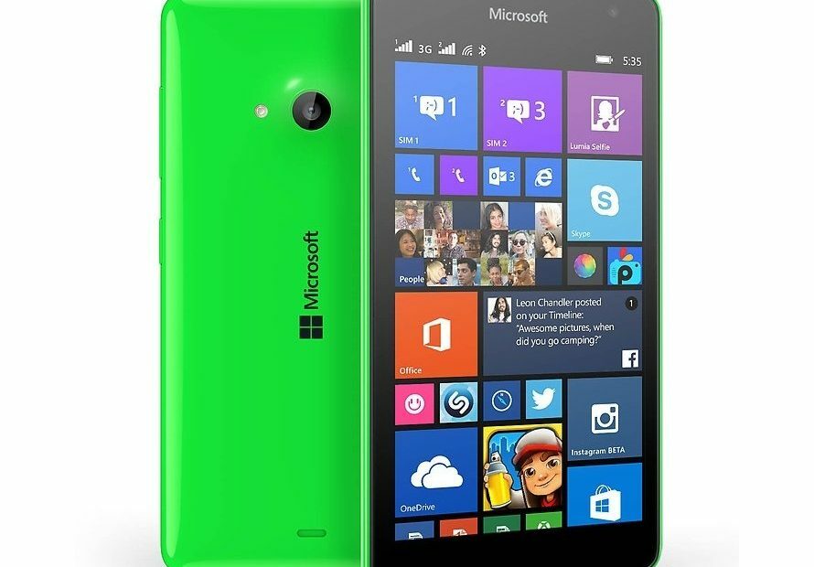 Microsofti Lumia 535 puutetundlikkuse probleemide värskendus ebaõnnestub haledalt