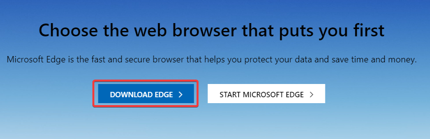 Microsoft Edge nie jest dostępny w aplikacjach i funkcjach