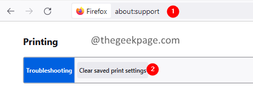 Sådan løses udskrivningsproblemer i Firefox-browseren