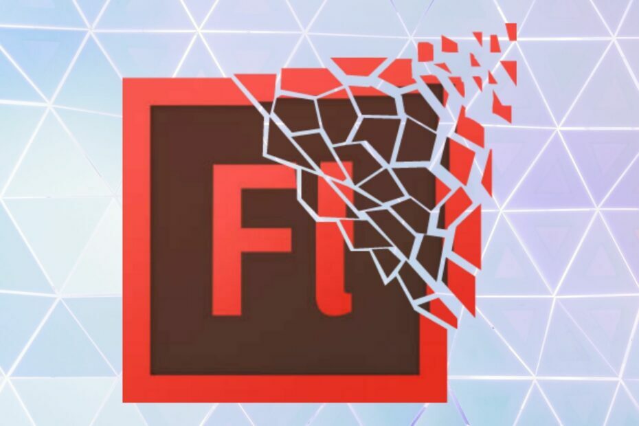 Flash-version 10.1 tai uudemman korjaaminen vaaditaan verkkoselaimessa