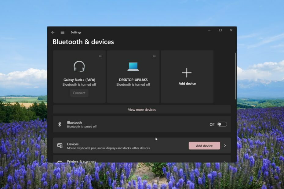 Parring af flere Bluetooth-enheder vinduer