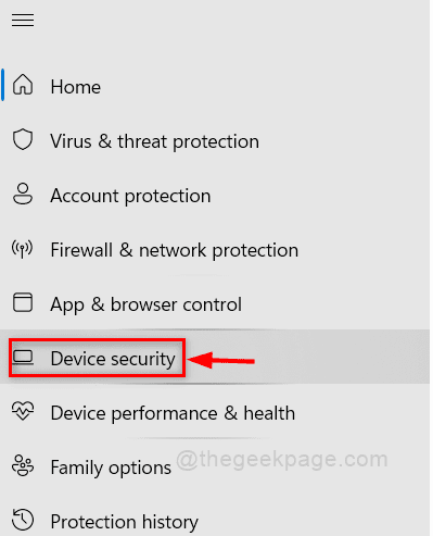 Seguridad del dispositivo Seguridad de Windows