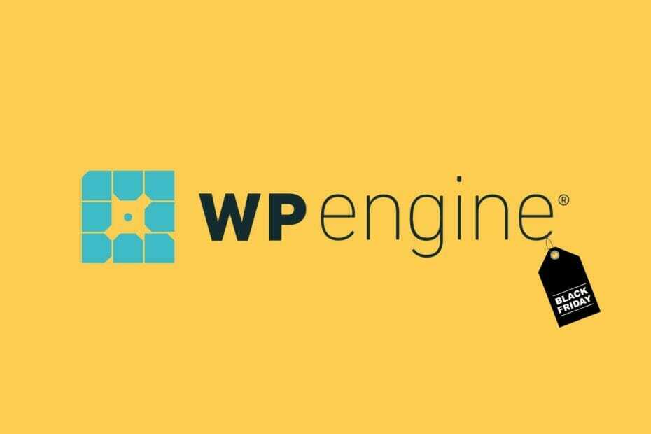 WP Engine оферти за черен петък